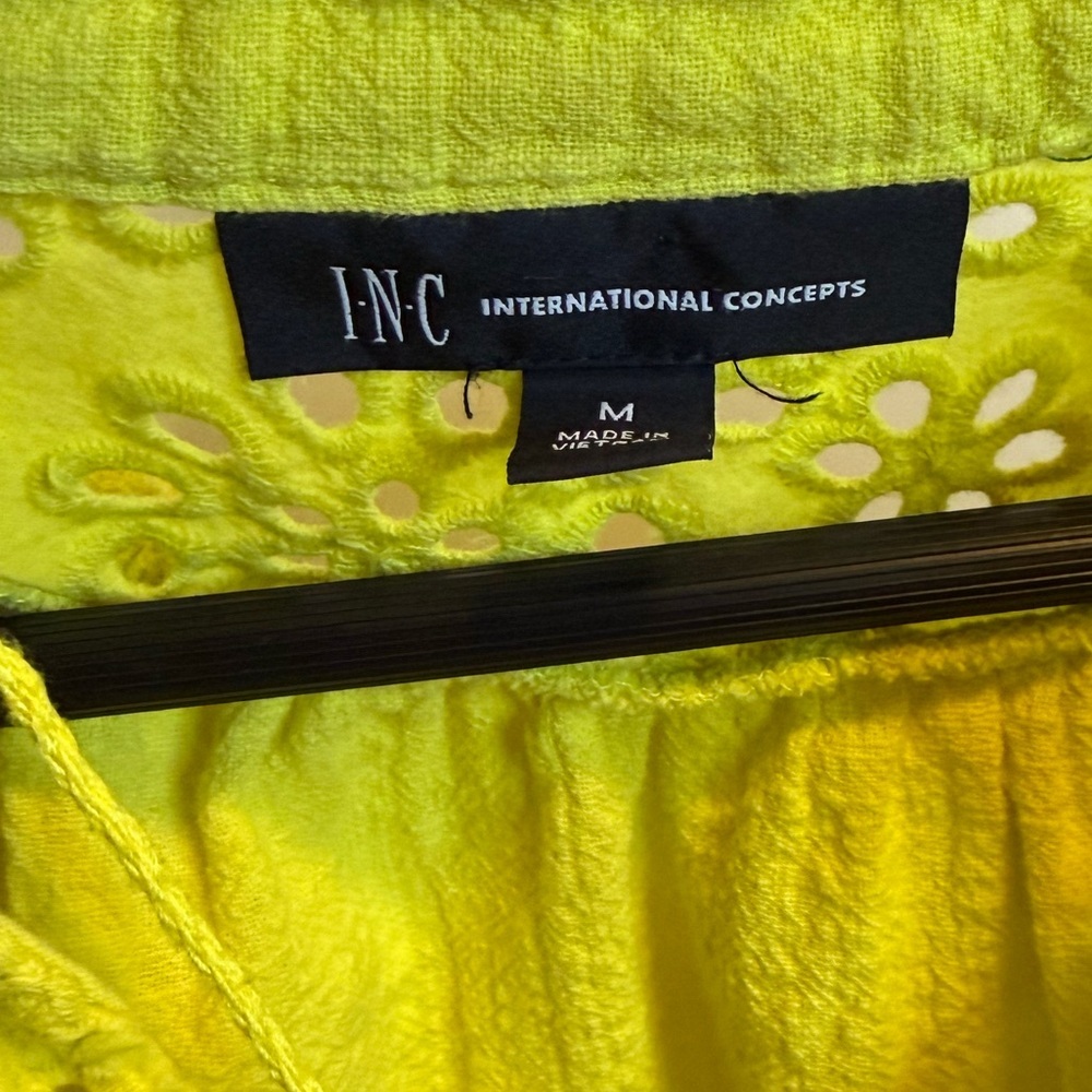 Yellow Ruffle Blouse - Picture 3 of 3